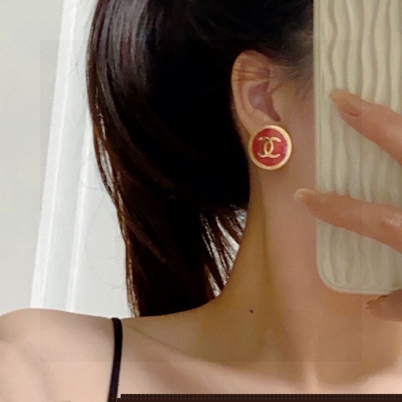 Ch*el earrings